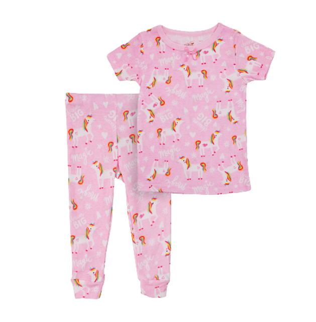 Little Steps 2-Piece Pajama Set for Girls 1