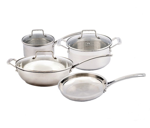 Chef’s Classics Cilantro Stainless Steel Cookware 1