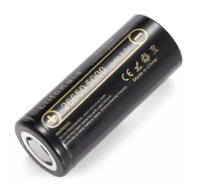 LiitoKala 26650 Li-ion Rechargeable Battery 1