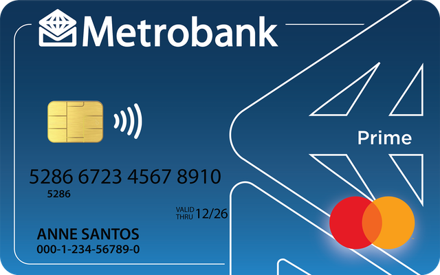 Metrobank Prime Debit Card 1