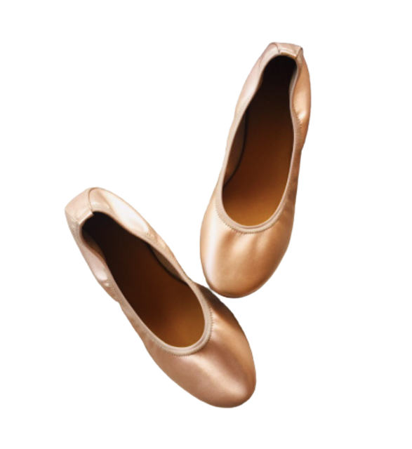 Marikina-Made Dainty Rose Gold Ballet Flats 1