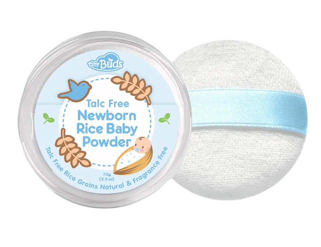 Tiny Buds Newborn Rice Baby Powder  1