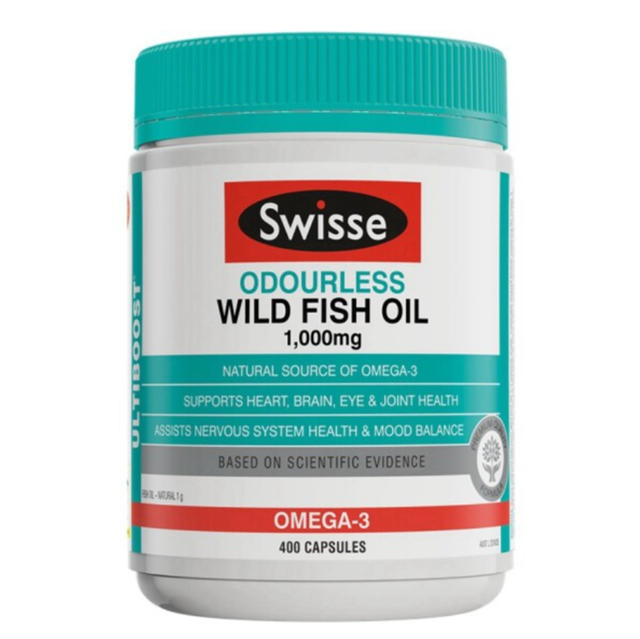 Vitamins Swisse Odourless Wild Fish Oil 1