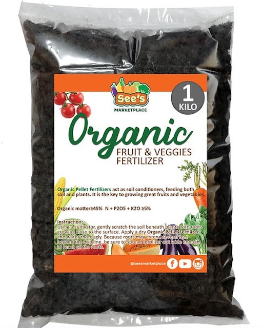 See's Organic Veggie Fertilizer 1