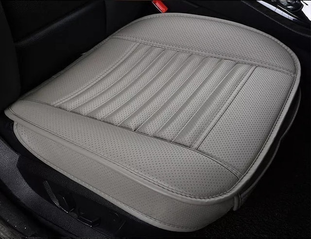 SEAMETAL PU Leather Car Seat Cover Interior Protector Mats 1