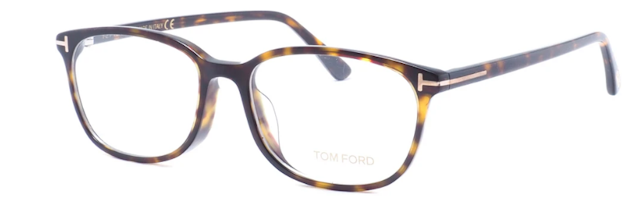 Tom Ford Square Eyeglass With Plastic Frame 1
