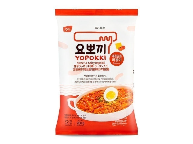 Yopokki  Sweet & Spicy Flavor Rapokki  1
