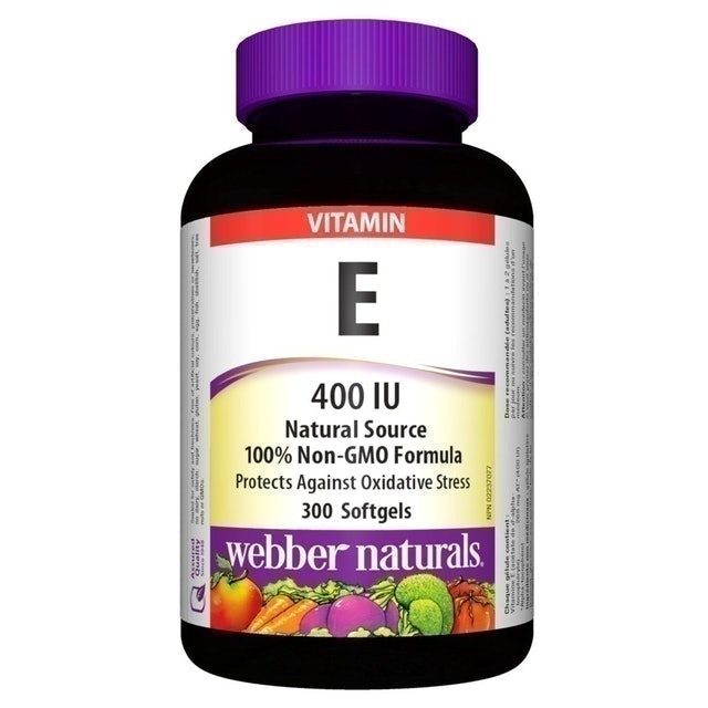 Webber Naturals Vitamin E 1