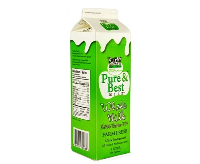 Hacienda Macalauan Pure & Best 3.5% Whole Milk 1