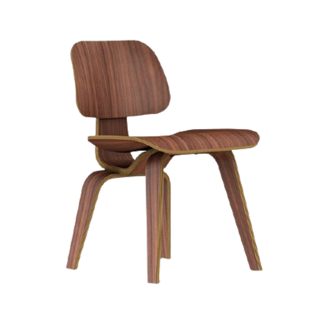 Herman Miller Eames Molded Plywood Dining Chair Wood Base 1