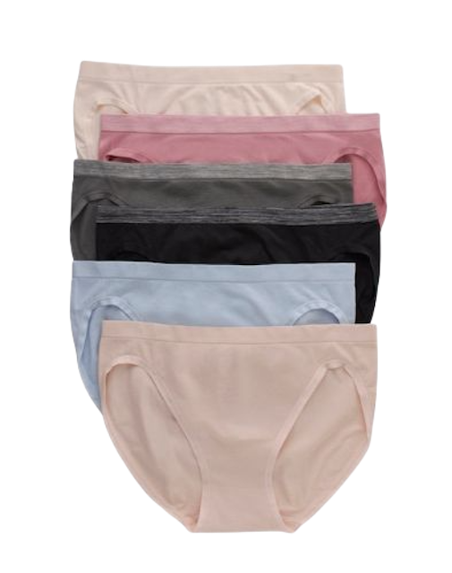 Hanes Women's Seamless Bikini Underwear 1