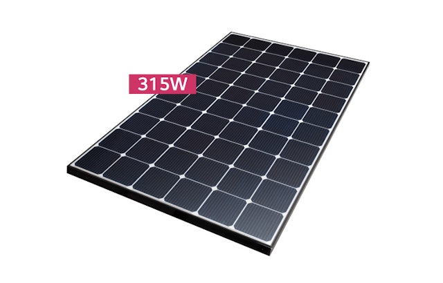 LG  Neon 2 - 315W Monocrystalline Plug-in AC Solar Panel 1
