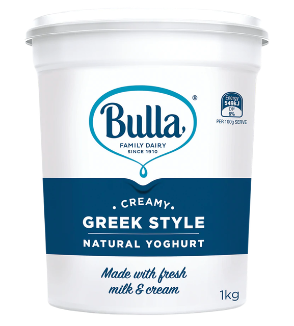 Bulla Dairy Greek Style Yogurt 1