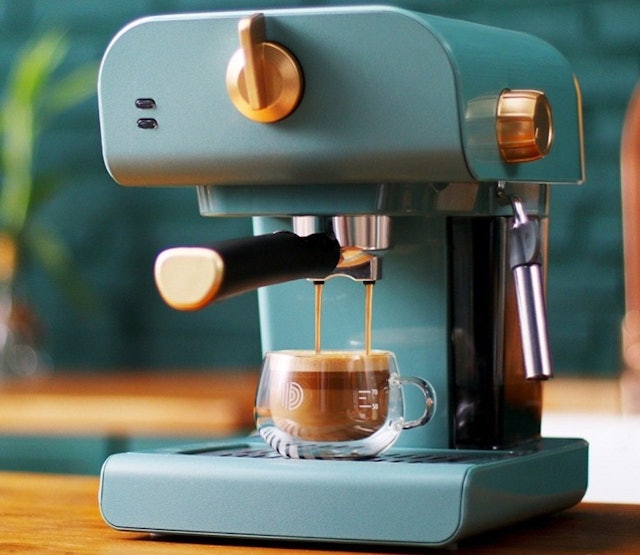 Petrus Espresso Coffee Machine with Steam Milk Bubble 1