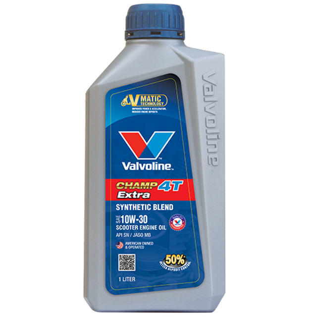 Valvoline Champ 4T Extra Scooter Engine Oil 1
