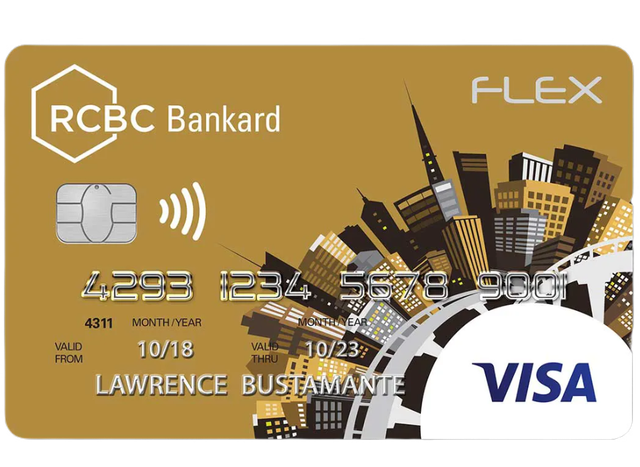 RCBC Flex Gold Visa 1