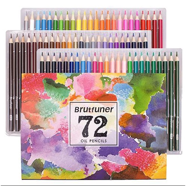 Brutfuner Professional Oil Colored Pencils 1