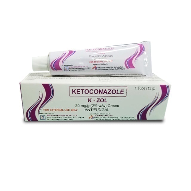 Antila K-Zol Ketoconazole Antifungal Cream 1